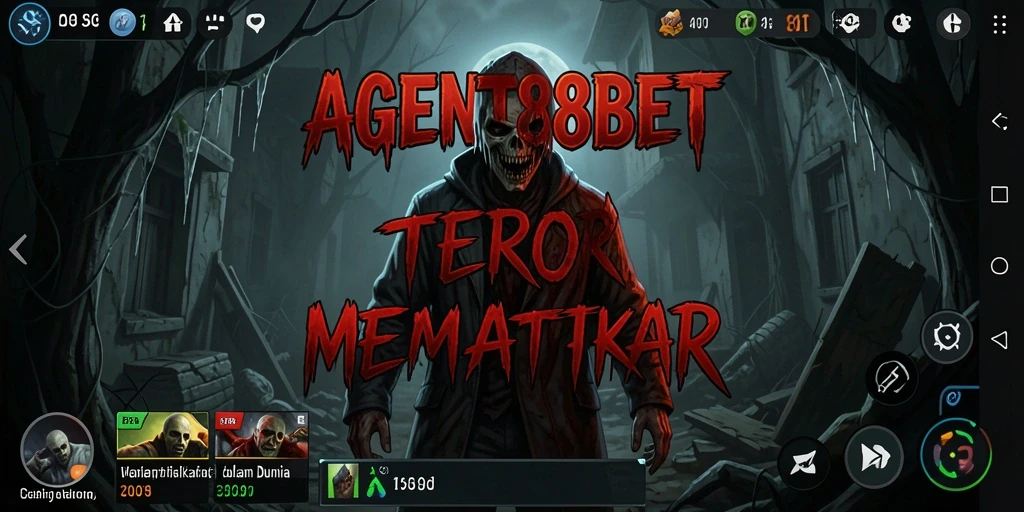 Screenshot AGENT88BET menunjukkan suasana mencekam dari gameplay horror.