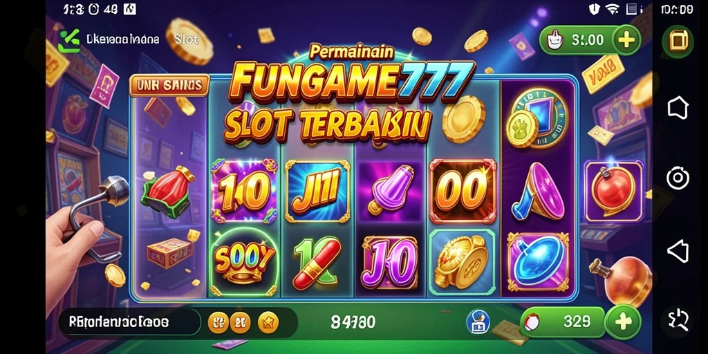 Tampilan menarik dari gameplay Slot FUNGAME777 yang mendebarkan.