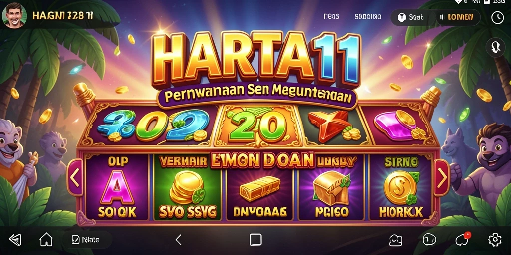 Screenshot gameplay HARTA11 yang menunjukkan keseruan bermain slot.