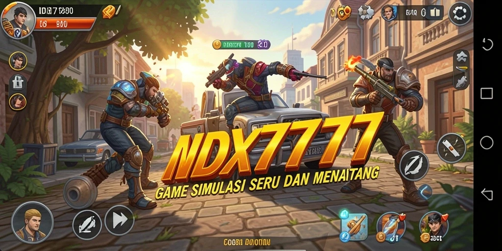 Tampilan gameplay menarik dari IDX777 dengan aspek simulasi yang mendalam.