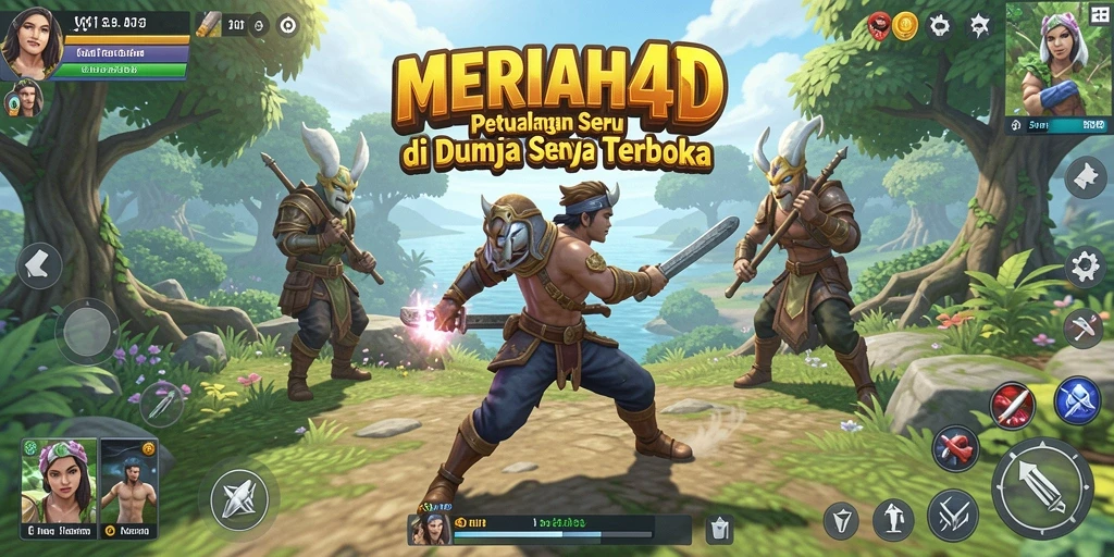 Gameplay MERIAH4D yang menakjubkan di dunia terbuka.