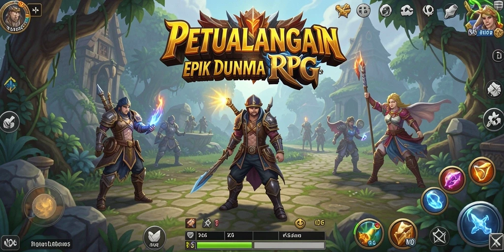 Gameplay seru N06 dalam dunia RPG yang menakjubkan.