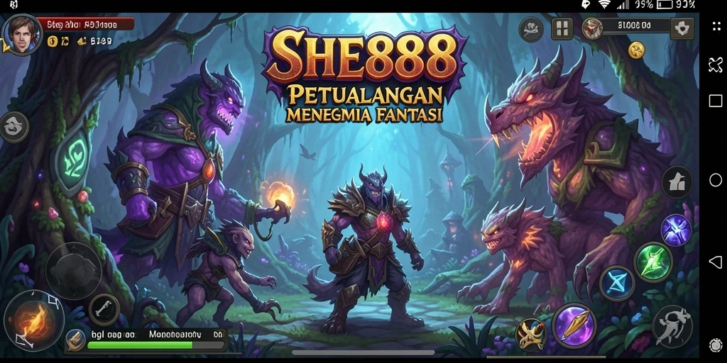 Screenshot utama SHE888 menampilkan aksi seru dalam permainan Adventure.